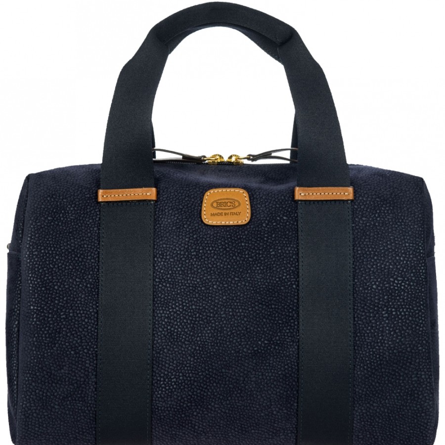 Borse Da Donna BRIC'S | Bric'S Life Borsa A Tracolla Da Donna, In Resistente Tessuto Blu, Made In Italy Blf05806.396