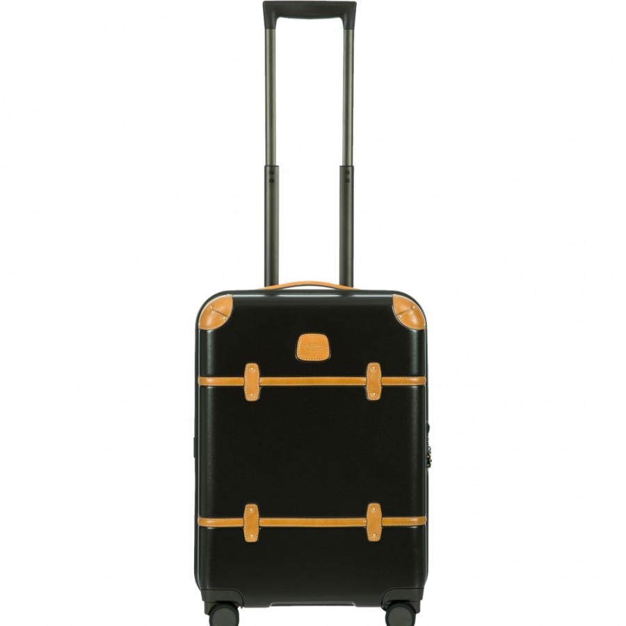 Bagagli: Borse Da Viaggio E Valigie BRIC'S | Bric'S Bellagio Valigia Trolley Spinner Colore Oliva, 4 Ruote S Bbg28301.078