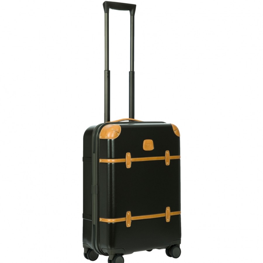 Bagagli: Borse Da Viaggio E Valigie BRIC'S | Bric'S Bellagio Valigia Trolley Spinner Colore Oliva, 4 Ruote S Bbg28301.078