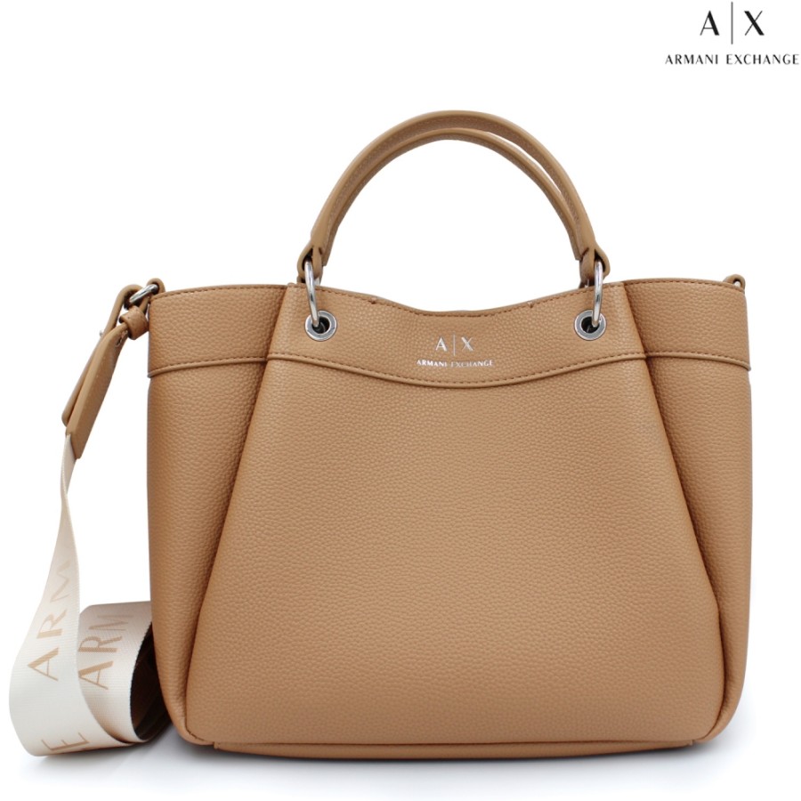 Borse Da Donna scambio Armani | Borsa Tote Mini Beige Armani Exchange 942911Cc783109052