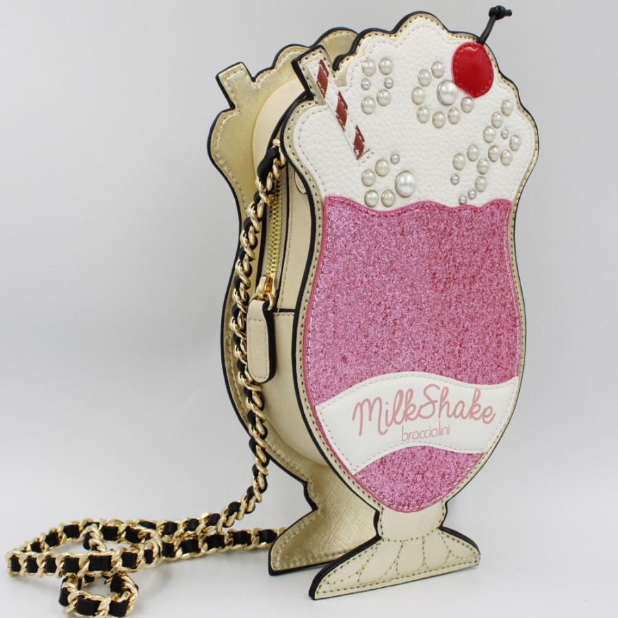 Borse Da Donna Braccialini | Borsa A Tracolla Braccialini A Forma Di Bicchiere Da Milkshake B16431