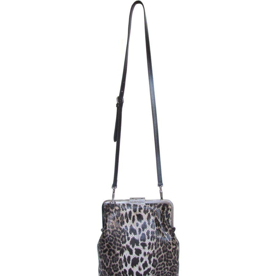 Borse Da Donna ERMANNO Ermanno Scervino | Ermanno Ermanno Scervino Borsa Stile Retro-Moderno Con Fantasia Leopardata Made In Italy 12400461Leop